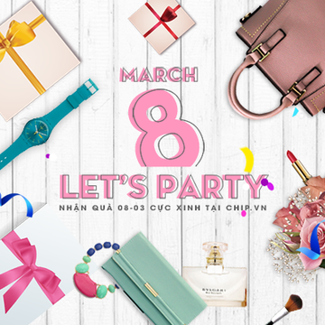 Let’s party - Happy women’s day