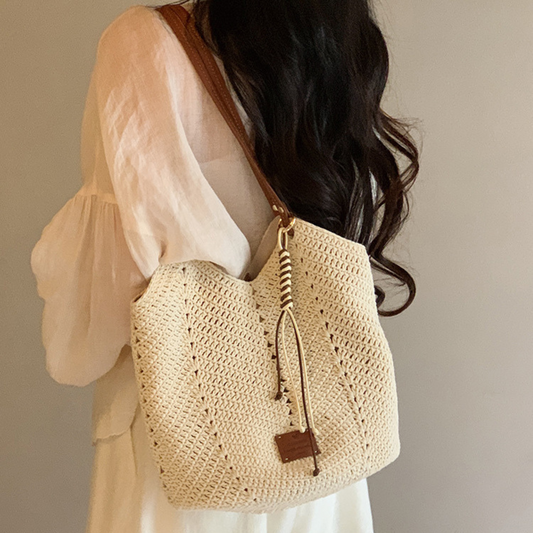 Túi Xách Lưới Vải Đan Chéo