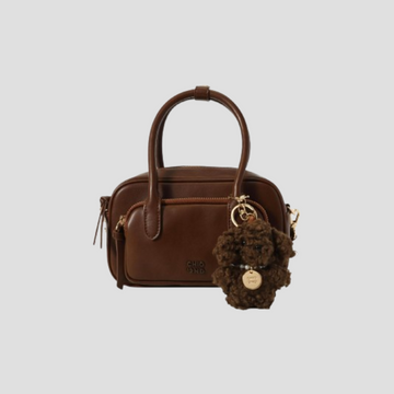 Túi Xách Nữ Hộp Vintage Charm Gấu