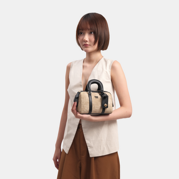 Túi Xách Nữ Kiểu Trống Màu Phối