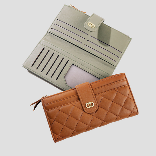 Ví Nữ Cầm Tay Ô Trám