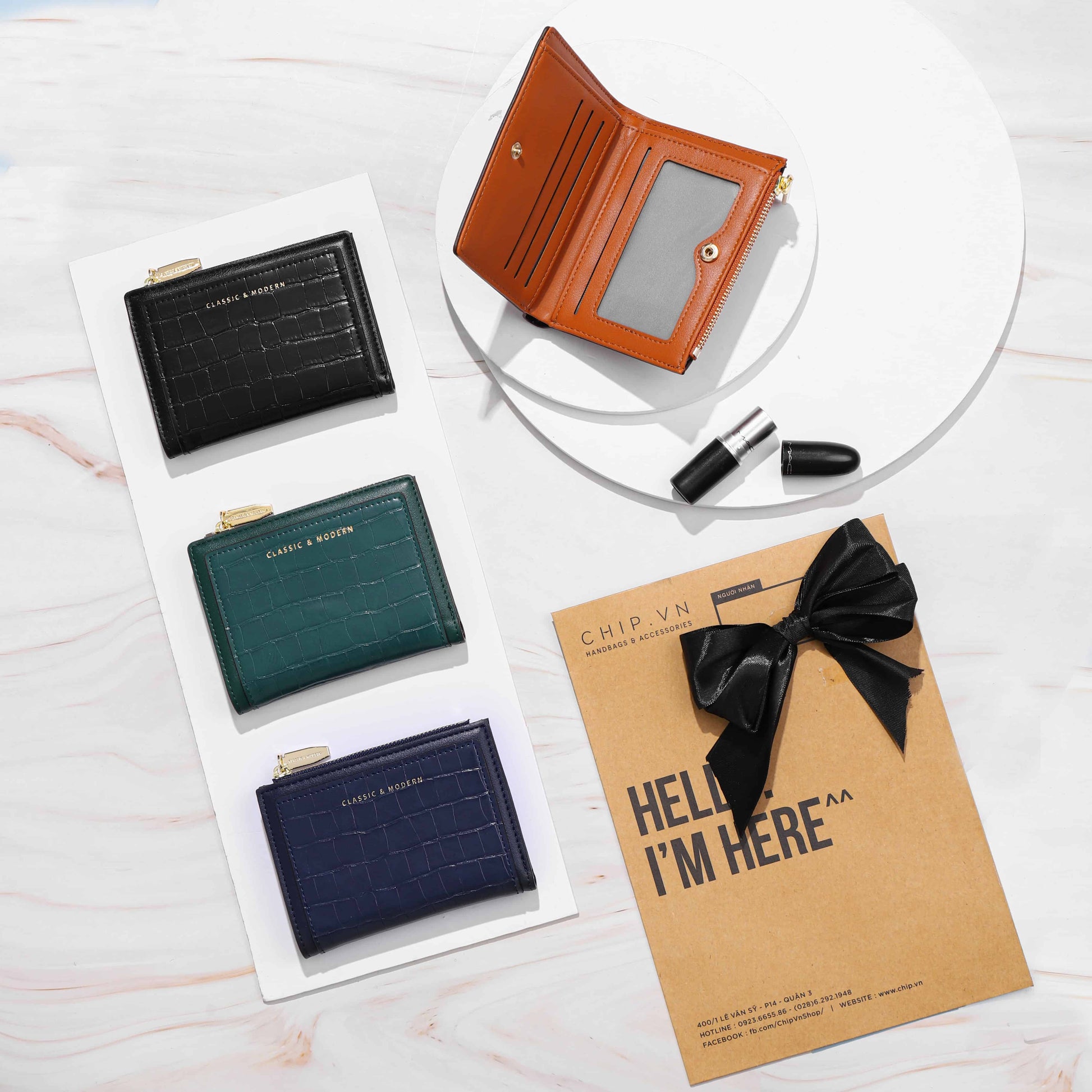 Ví Cầm Tay Classic & Modern-0