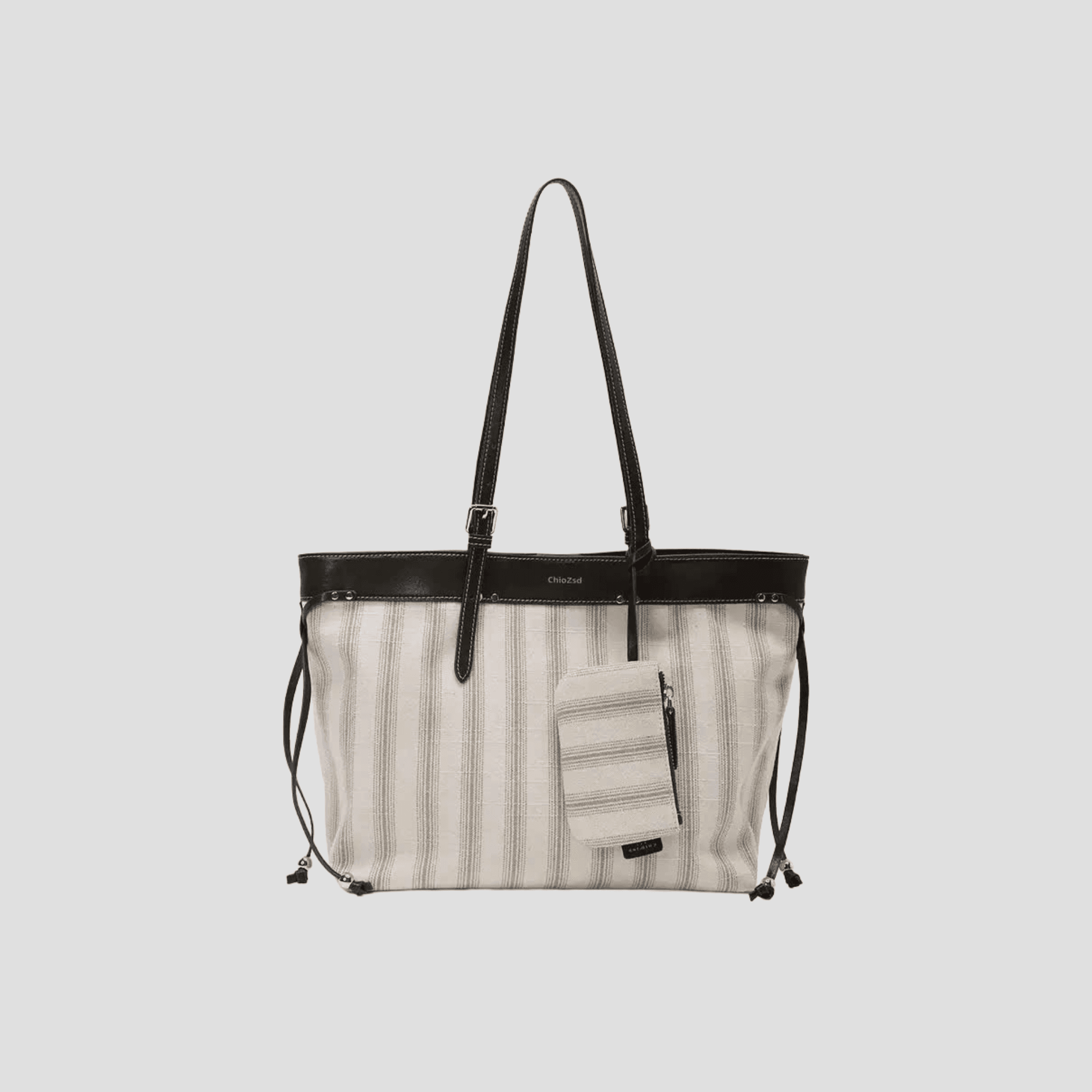 Túi Tote Canvas Linen — Kem