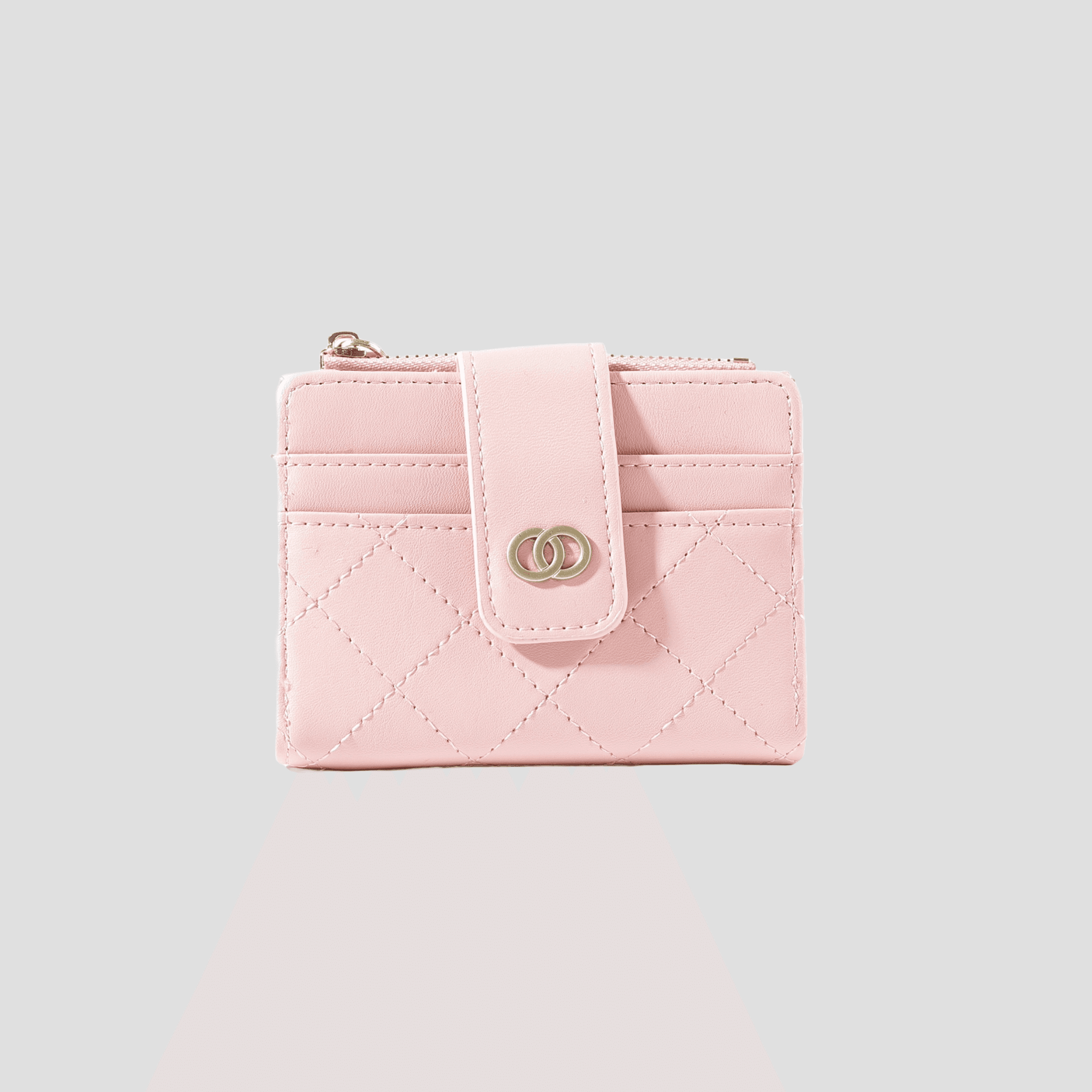 Ví Mini Da Gem Mini — Hồng