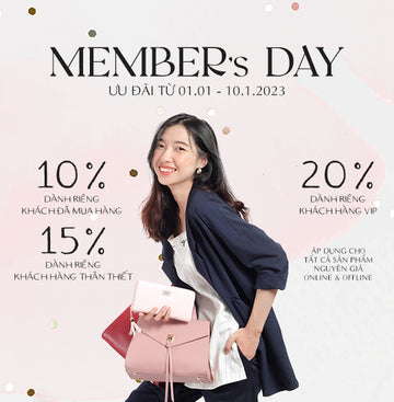 Member’s Day - Ưu đãi đến 20% dành riêng cho khách đã mua hàng, khách hàng thân thiết & VIP tại Chip.vn