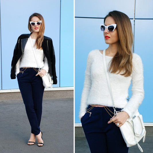 Xu hướng trắng đen cho giao mùa thu đông