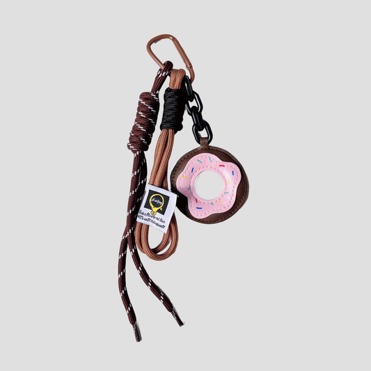 Móc Khoá Bánh Donut Hồng