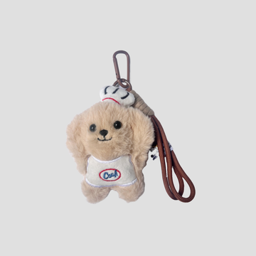 Móc Khoá Cún Áo Trắng