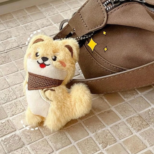 Móc Khoá Cún Shiba Vàng