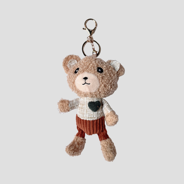 Móc Khoá Gấu Trái Tim Xanh