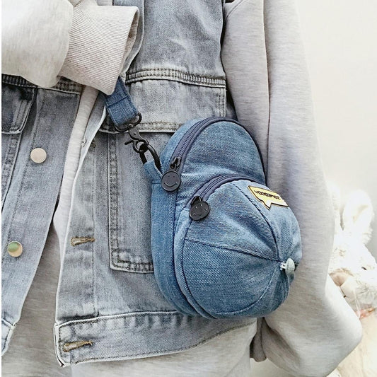 Túi Xách Nữ Denim Hình Nón