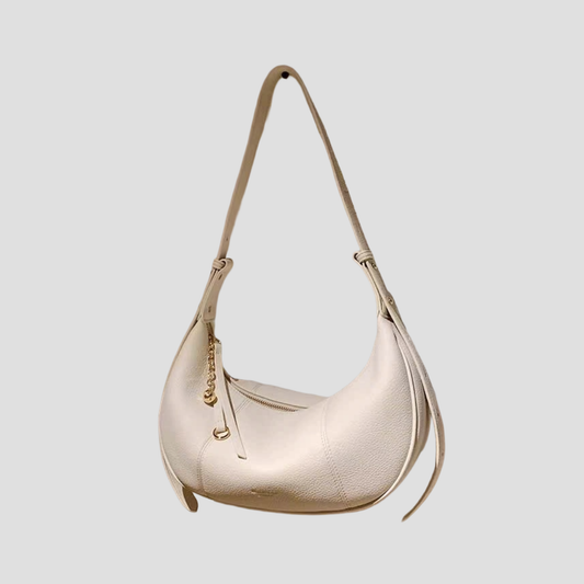 Túi Xách Nữ Kiểu Half Moon Viền Chỉ Nổi